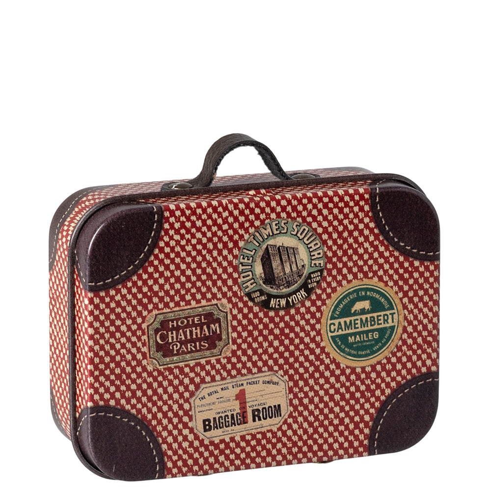 Maileg Suitcase Micro Travel Red
