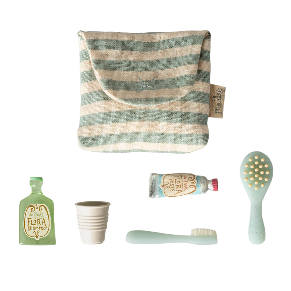 Maileg Toothbrush Set Mouse Blue