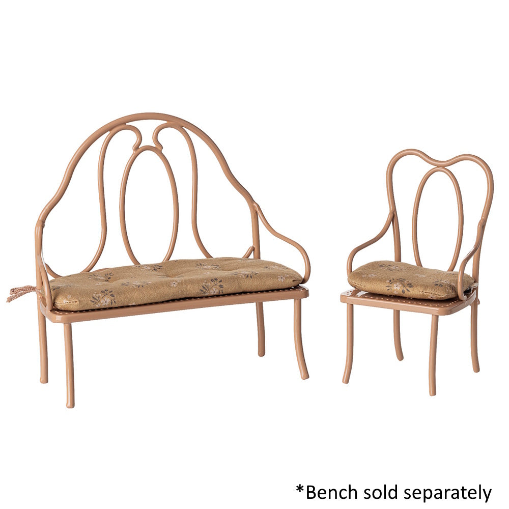 Maileg Vintage Chair Mini Dark Powder