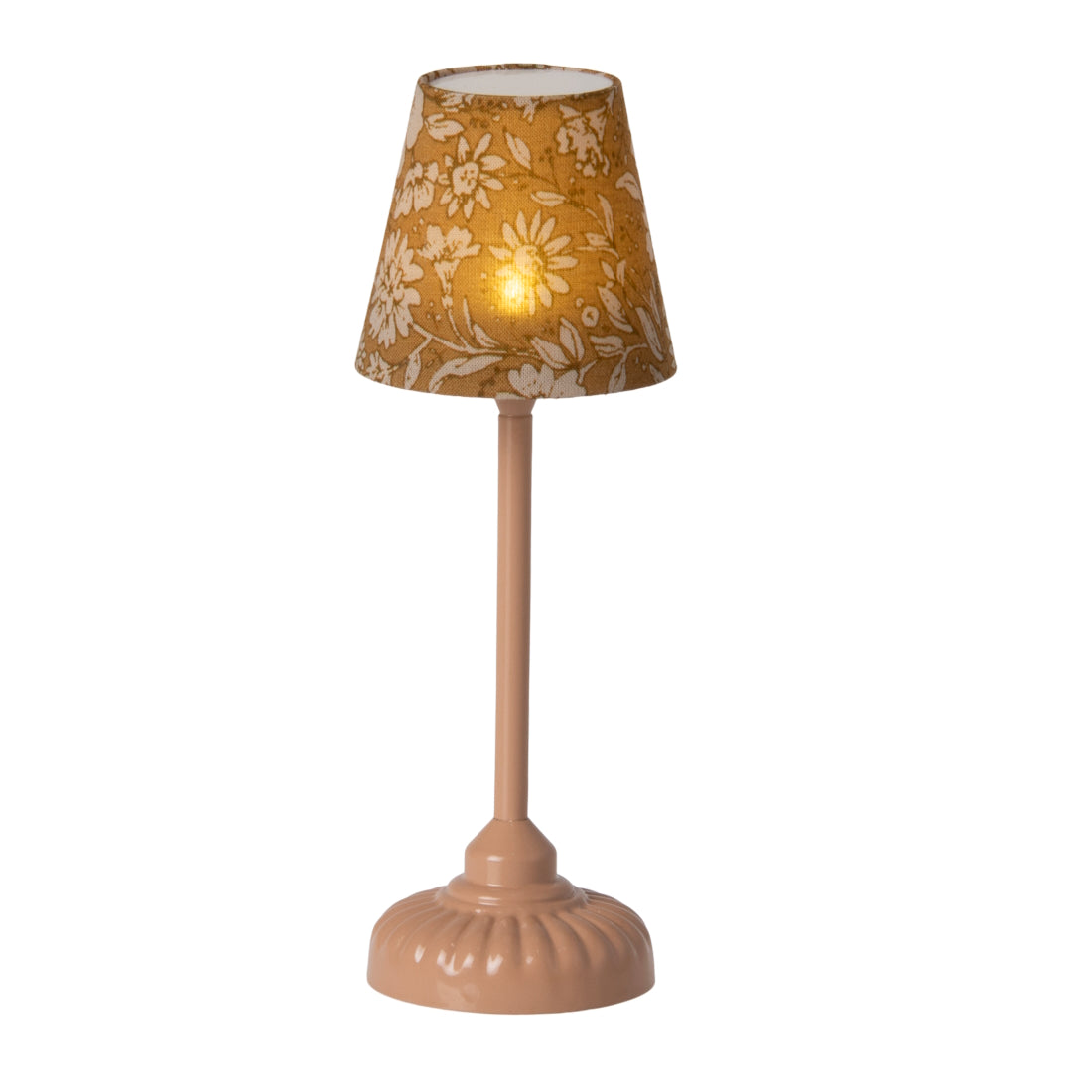 Maileg Vintage Floor Lamp Mouse Dark Powder