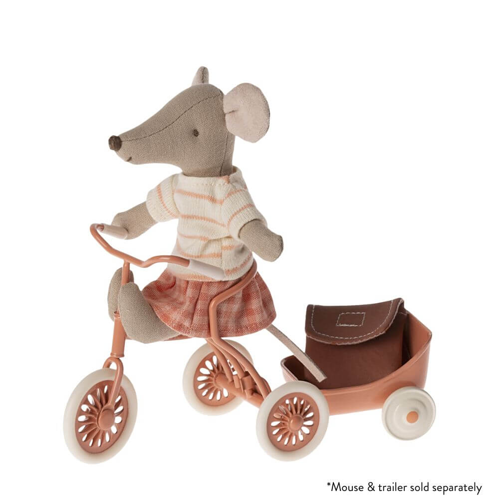 Maileg_Abri_a_Tricycle_Mouse_Coral_2024