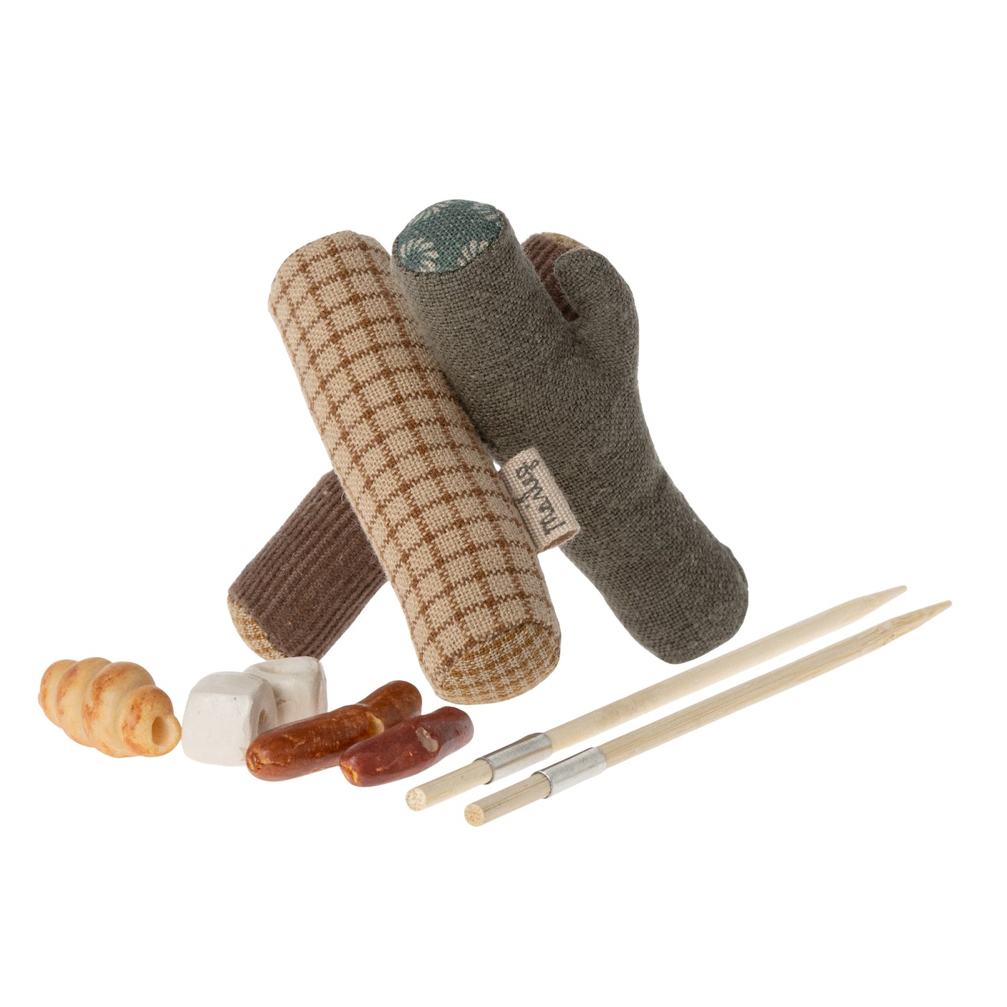 Maileg Bonfire Set for Hiker Mouse