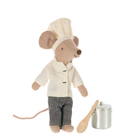 Maileg Mouse Chef with Pot & Spoon