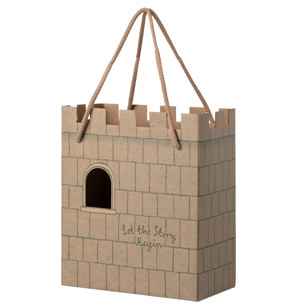 Maileg Paper Bag Castle Mint 50pcs