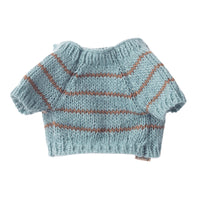 Maileg Puppy Supply Small Sweater Dusty Blue