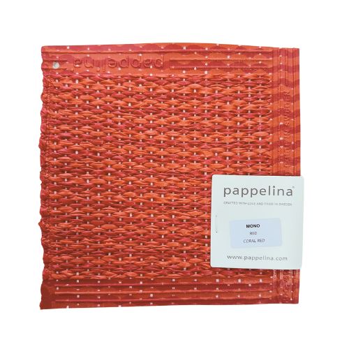Pappelina Rug Mono Coral Red