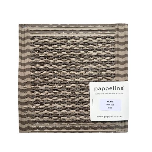 Pappelina Rug Mono Dark Mud