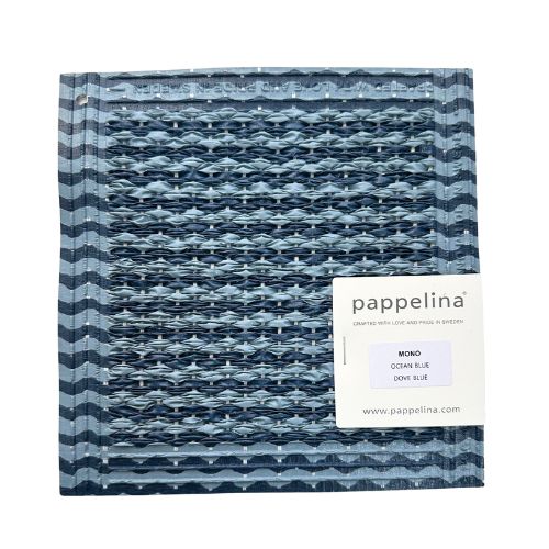 Pappelina Rug Mono Ocean Blue