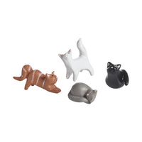 Naasgransgarden Cats Decoration 4pcs Assorted