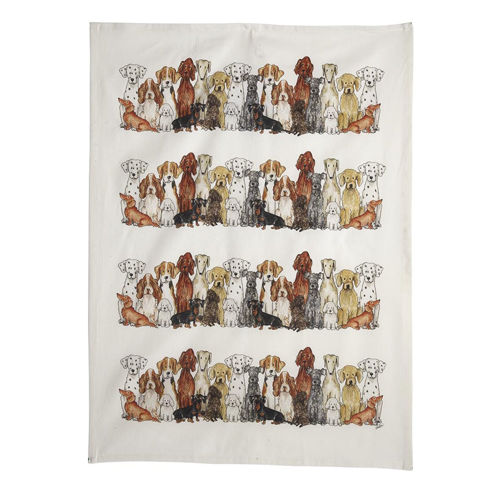 Naasgransgarden Dog Recycled Cotton Tea Towel