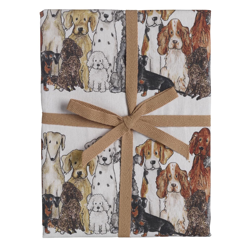 Naasgransgarden Dog Recycled Cotton Tea Towel