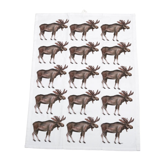 Naasgransgarden Elk Recycled Cotton Tea Towel
