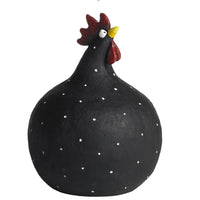 Naasgransgarden Hen Decoration Black 18cm
