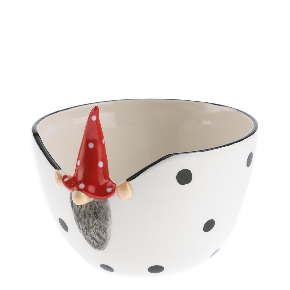 Naasgransgarden Peek-a-Boo Santa Bowl 10cm