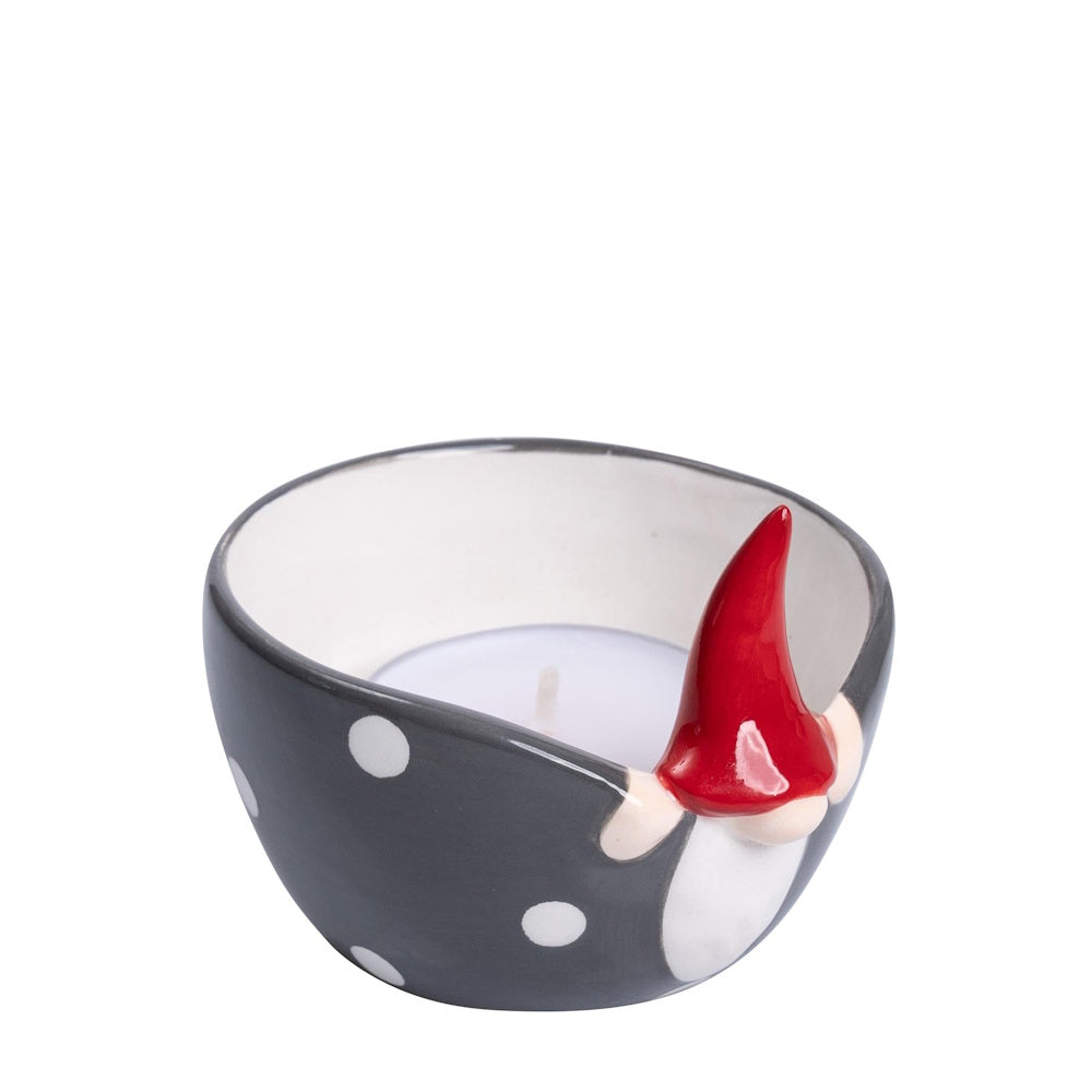 Naasgransgarden Peek-a-Boo Santa High Hat Bowl