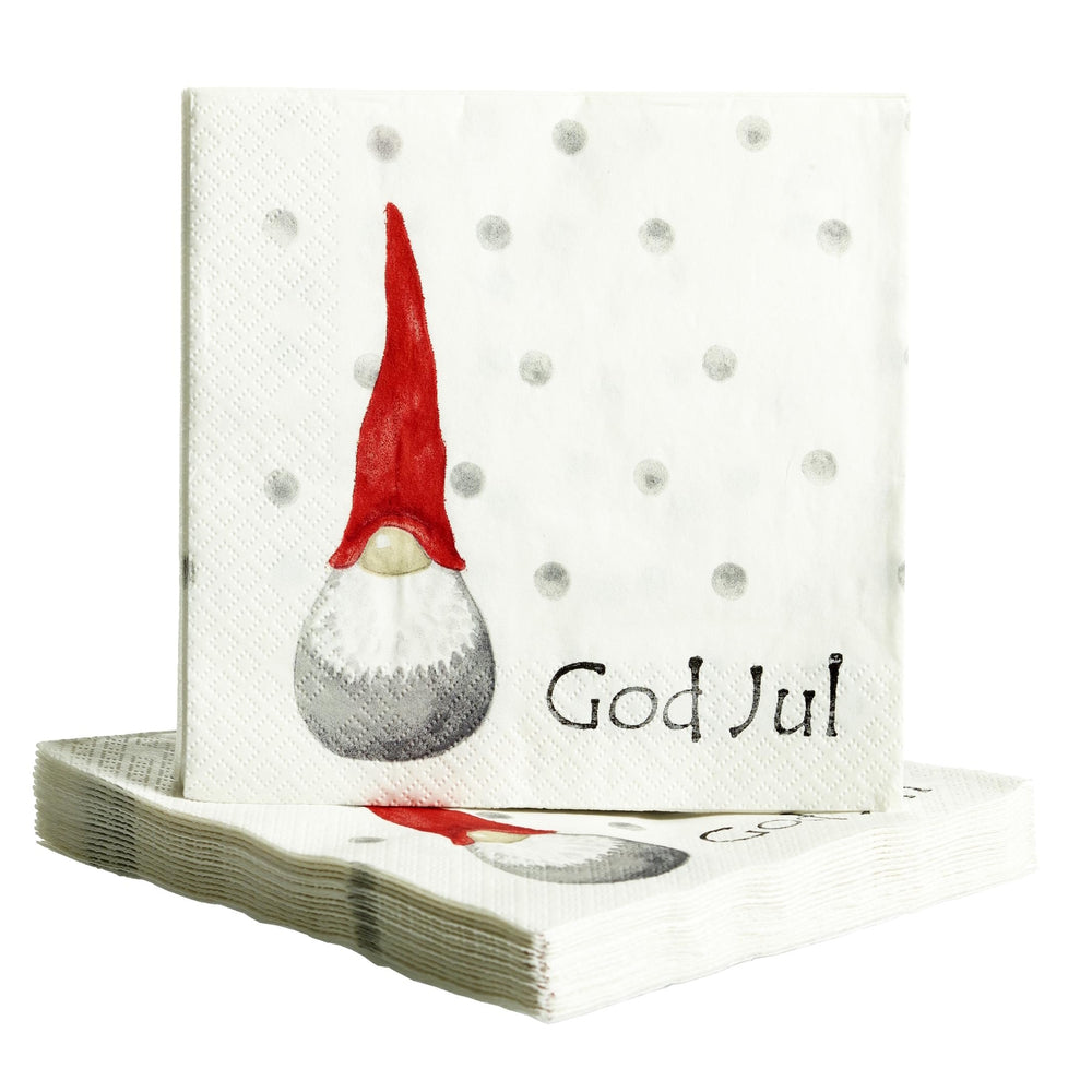 Naasgransgarden Santa High Hat White Napkin