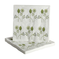 Naasgransgarden Seed Green Napkins 33x33cm