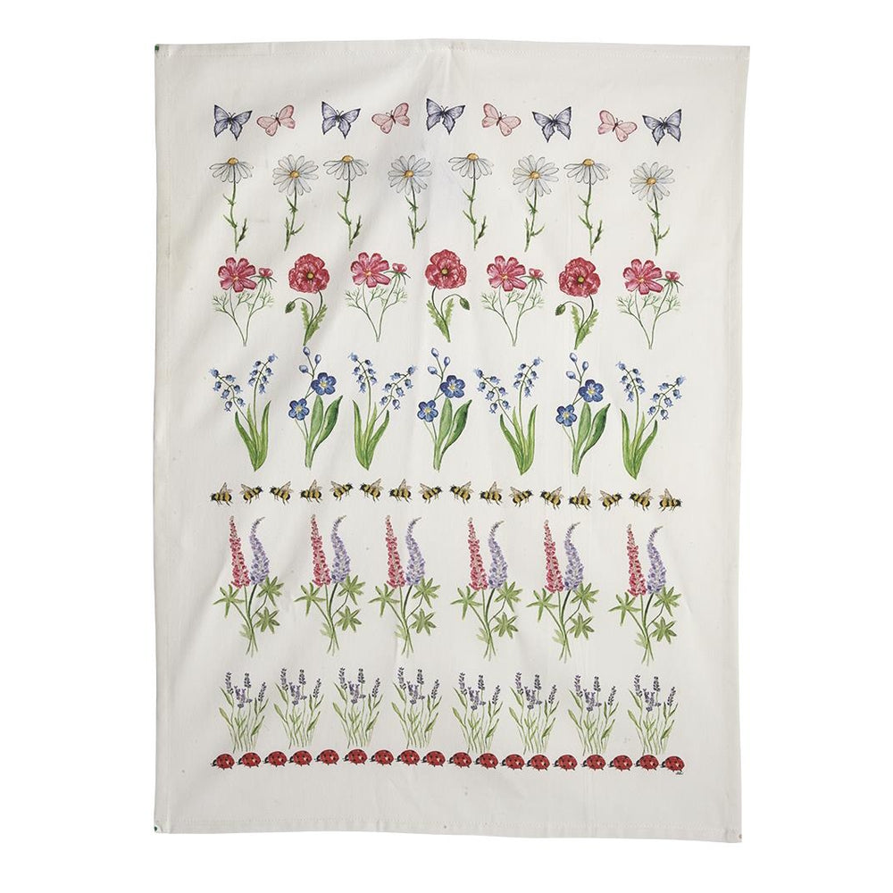 Naasgransgarden Summer Recycled Cotton Tea Towel