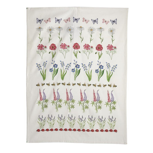 Naasgransgarden Summer Recycled Cotton Tea Towel