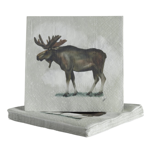 Naasgransgarden Elk Napkins 33x33cm