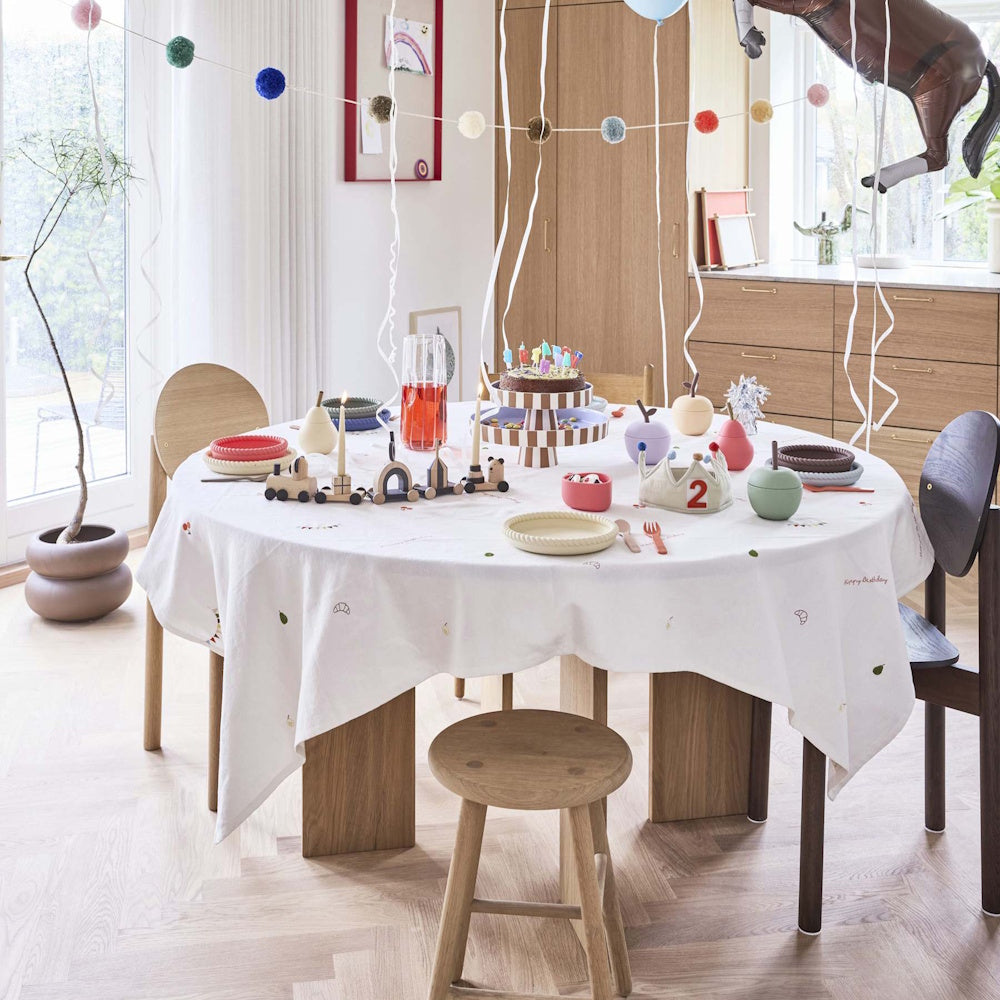OYOY Birthday Tablecloth 160x160cm