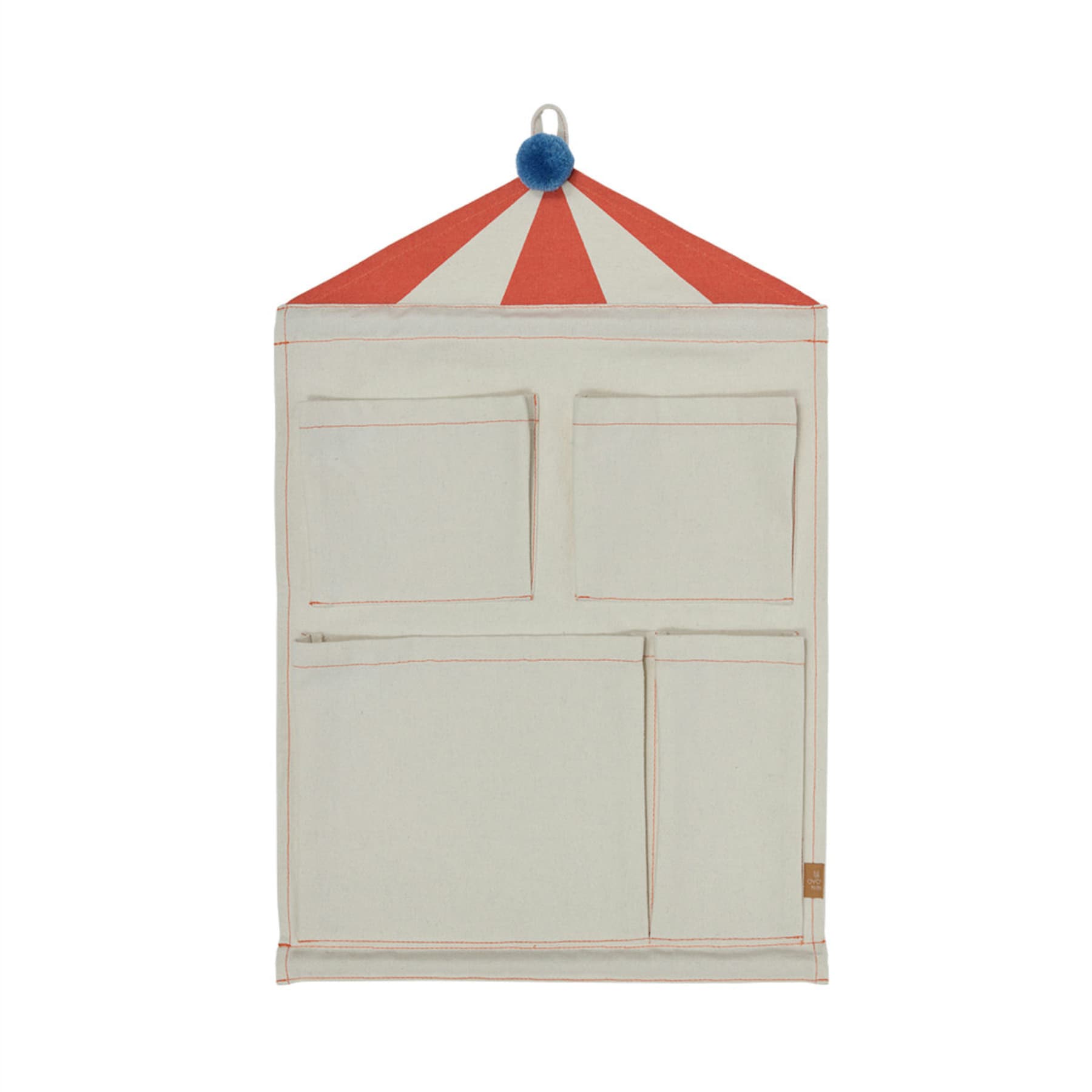 OYOY Circus Wall Storage 1 Red