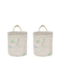 OYOY Deer & Duck Storage Basket 2 pack
