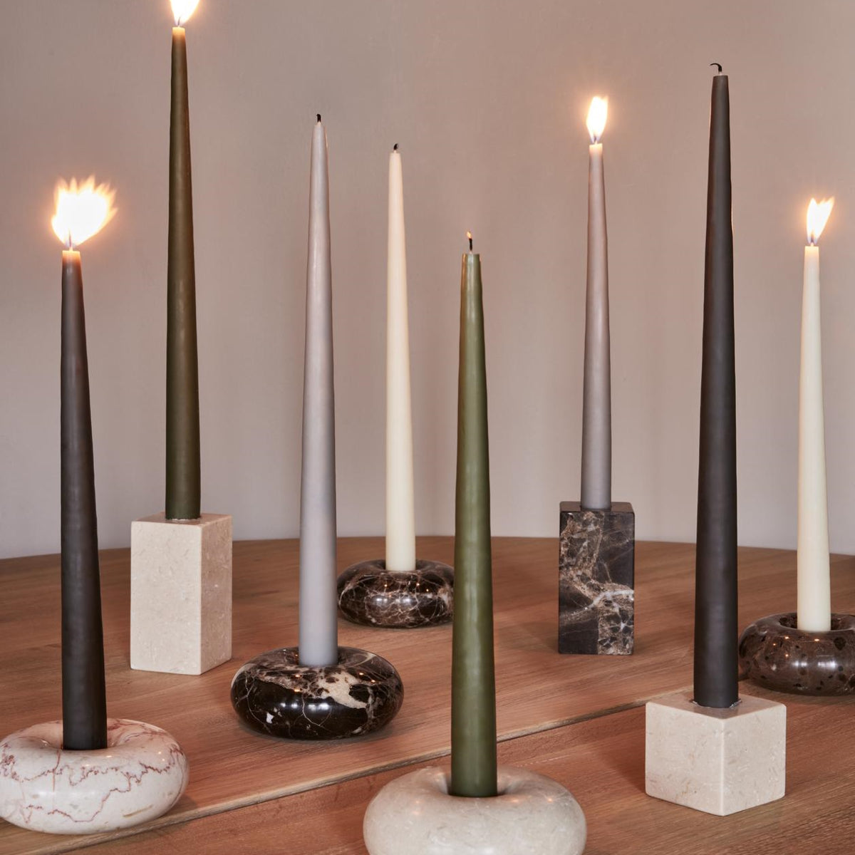 OYOY Fukai Candles Medium 2pack