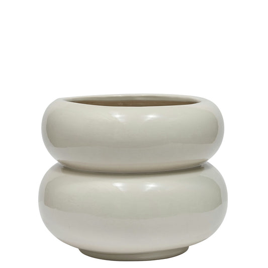 OYOY Kupla Pot Large Off-White