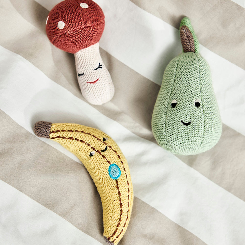 OYOY Banana Rattle