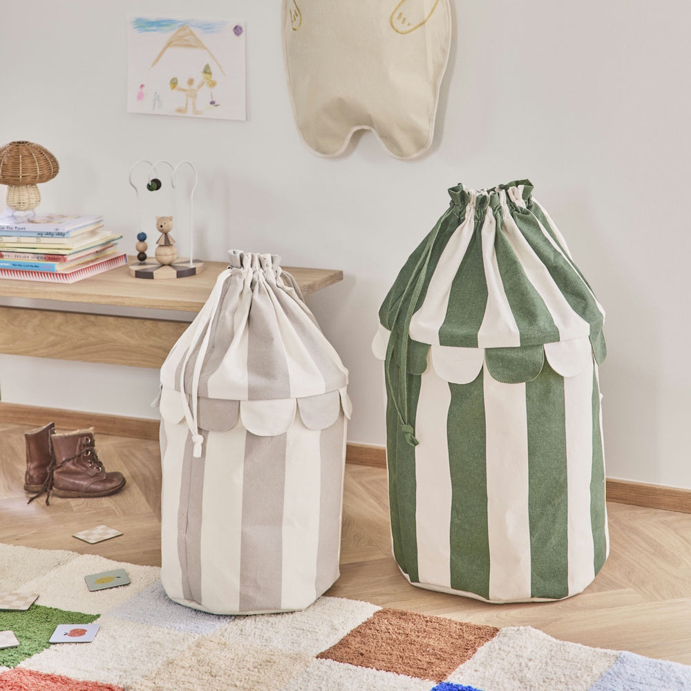 OYOY Saga Basket Set of 2 Clay-Green