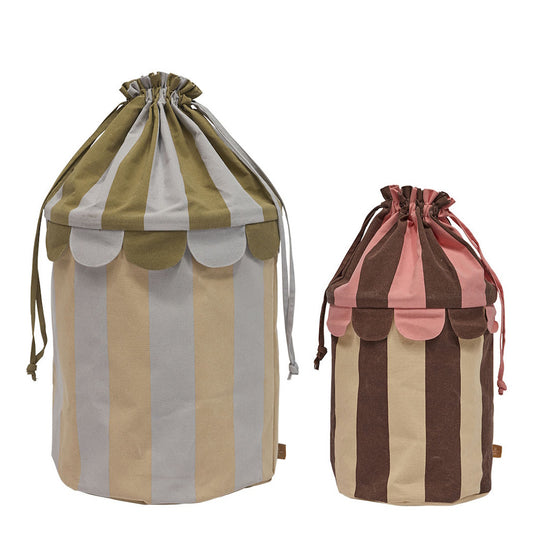 OYOY Saga Basket Set of 2 Rose-Purple