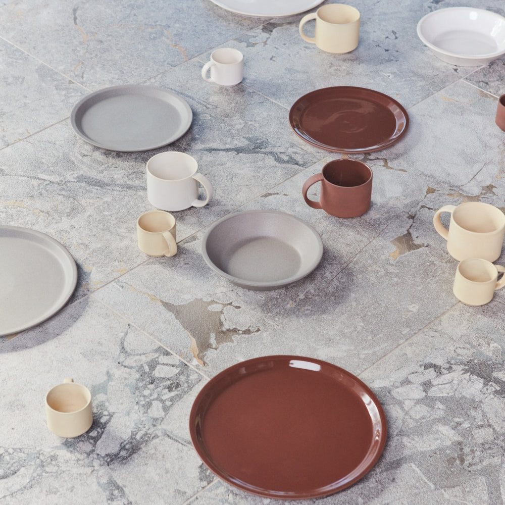 OYOY Yuka Ceramic Cup 2pk Brown