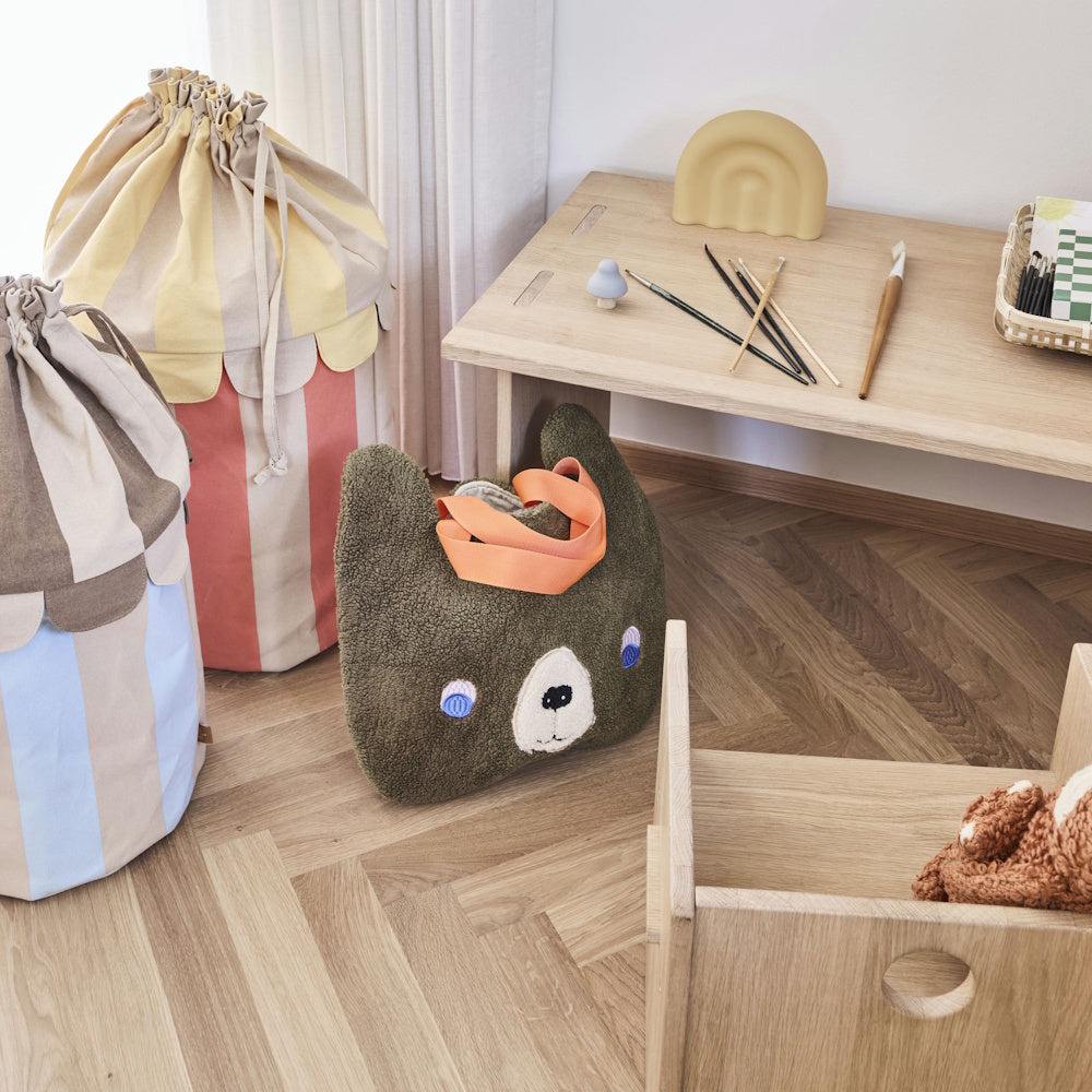 OYOY Darling Bear Tote Bag