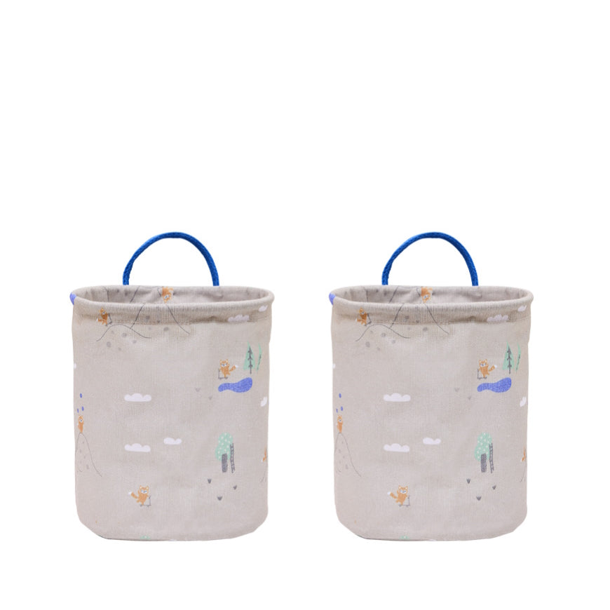 OYOY Foxy Storage Basket 2 pack