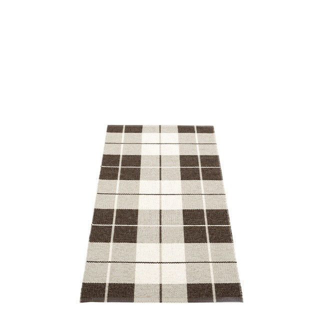 Pappelina Rug Ed Dark Brown