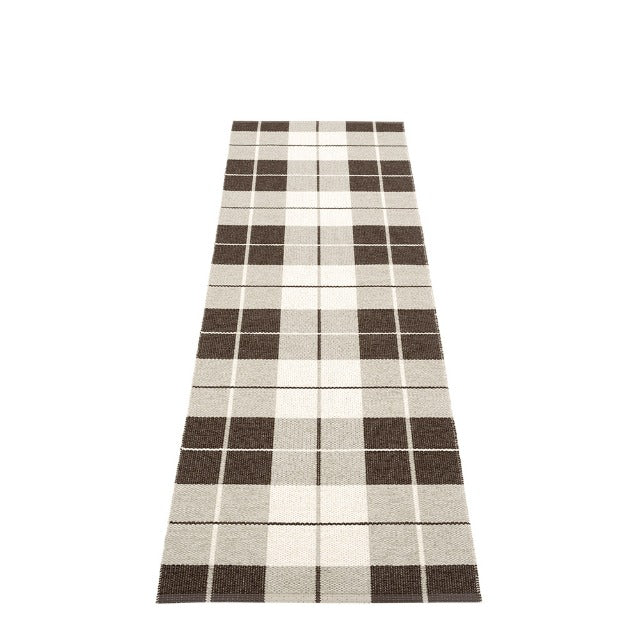 Pappelina Rug Ed Dark Brown