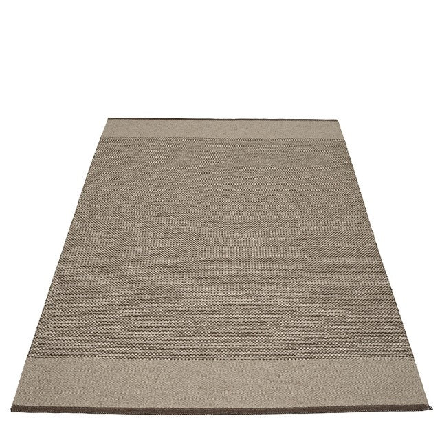 Pappelina Rug Edit Dark Brown