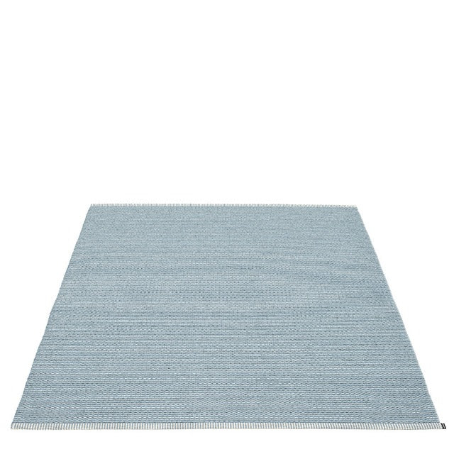 Pappelina Rug Mono Blue Fog