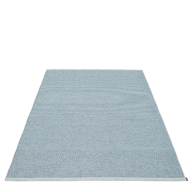 Pappelina Rug Mono Blue Fog