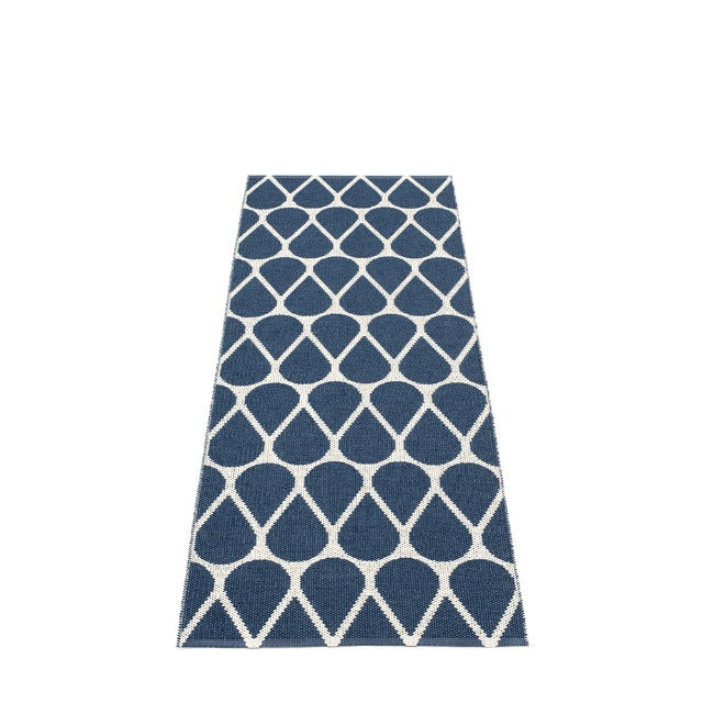 Pappelina Rug Otis Ocean Blue