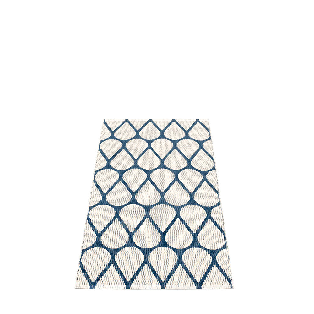 Pappelina Rug Otis Ocean Blue