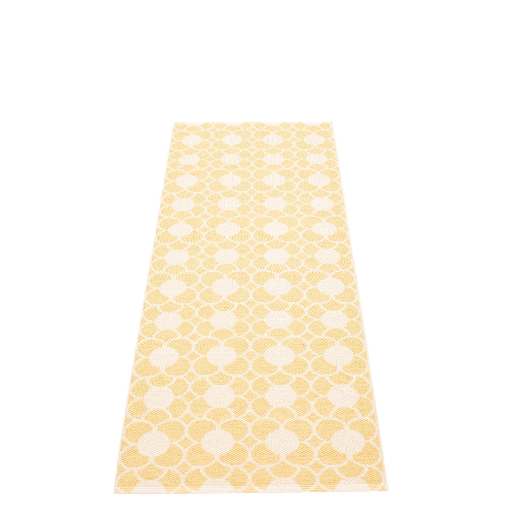 Pappelina Rug Anya Pale Yellow 70x200