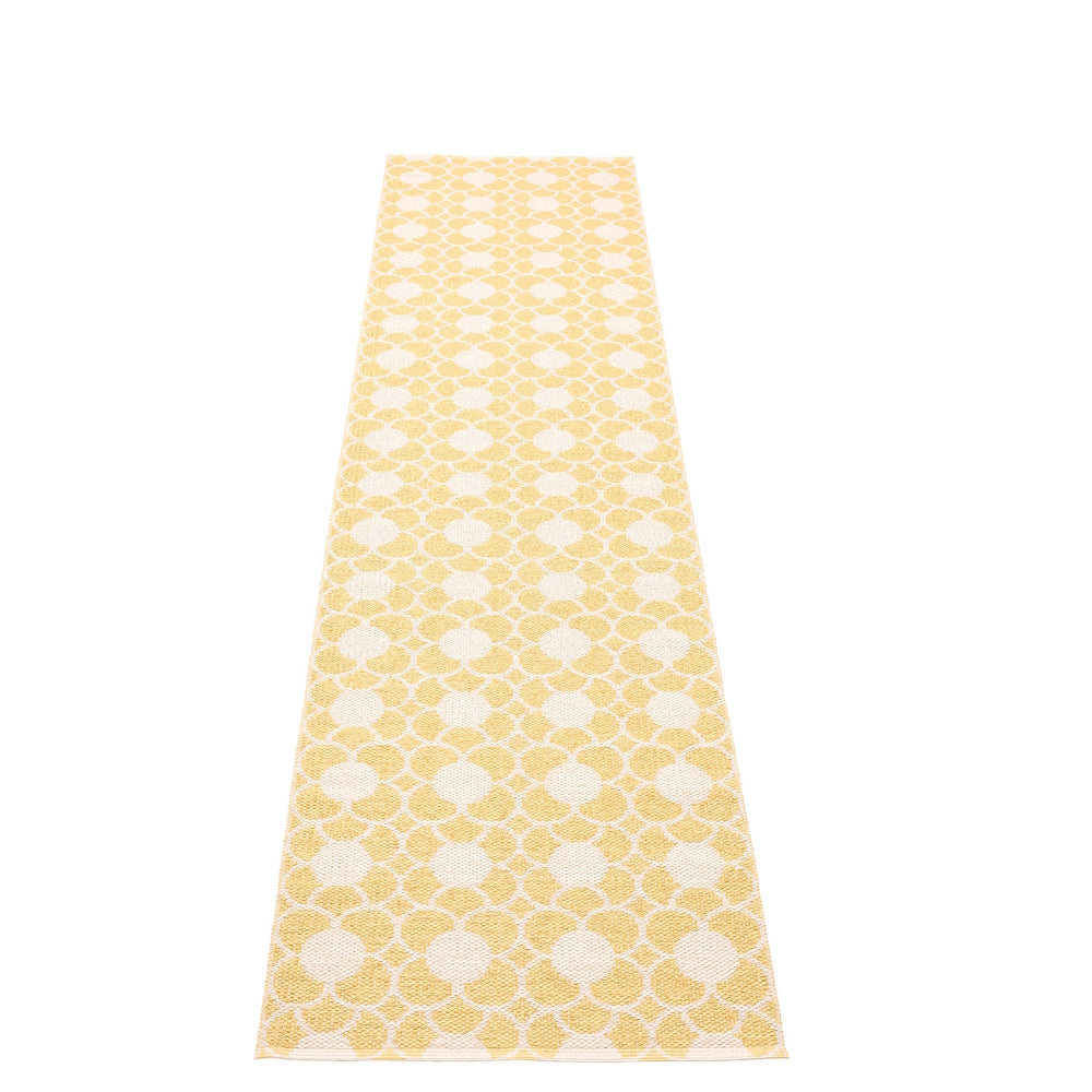 Pappelina Rug Anya Pale Yellow 70x300