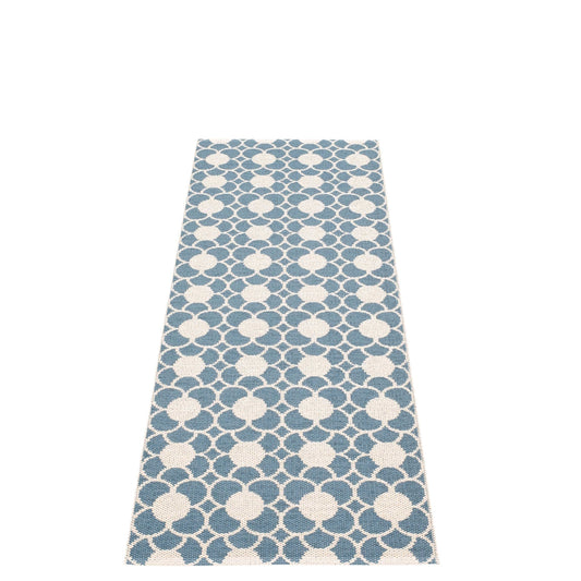 Pappelina Rug Anya River Blue 70x200