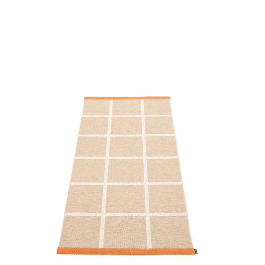 Pappelina Rug Criss Beige 70x150