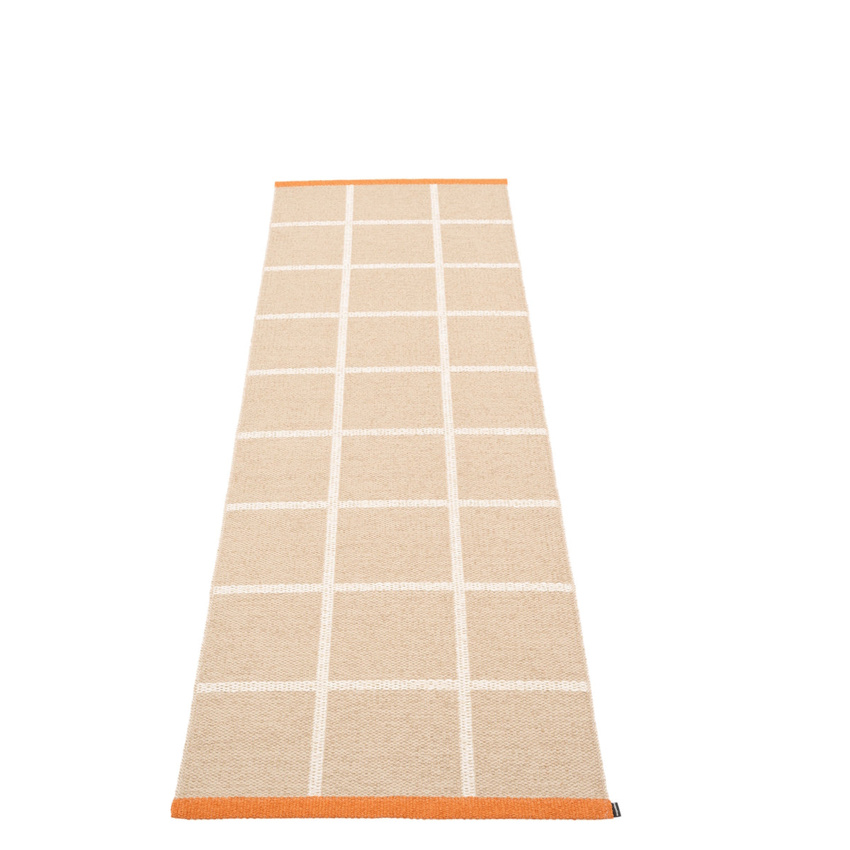 Pappelina Rug Criss Beige 70x225
