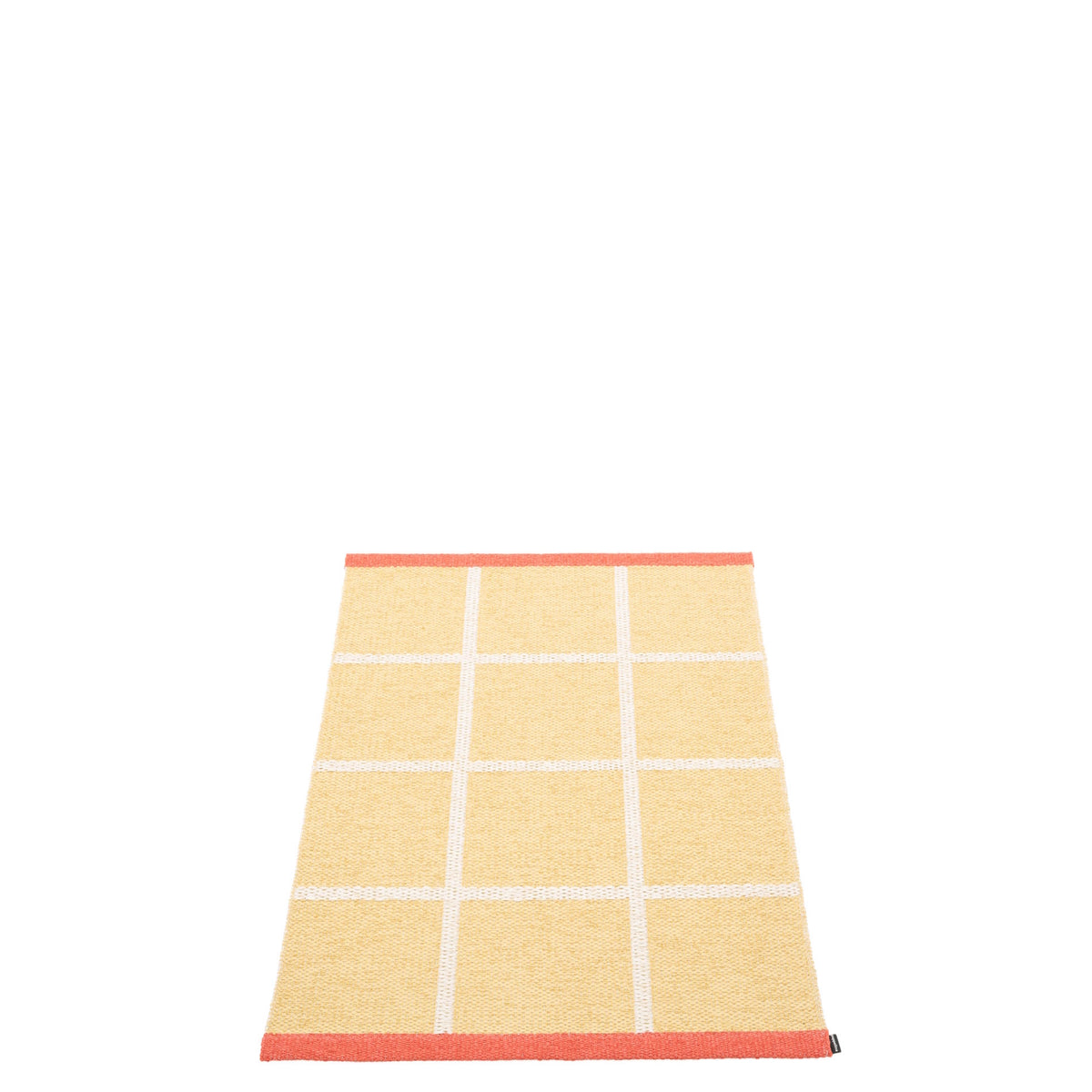 Pappelina Rug Criss Pop 70x100 Pale Yellow