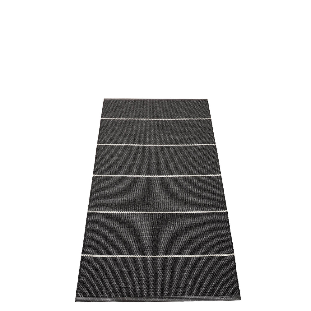 Pappelina Rug Lea Black 70x150