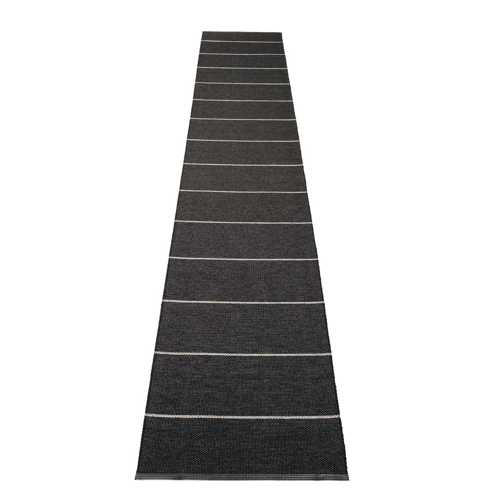 Pappelina Rug Lea Black 70x375